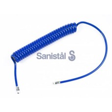 Spirālšļūtene PUR 1/4", 6 x 10mm, garums 6m