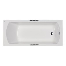 Balta akrila taisnstūra vanna PERFECT 160 x 75 cm + kājas SN7