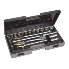 Muciņu 1/2'' un 1/4'' komplekts 68 daļas