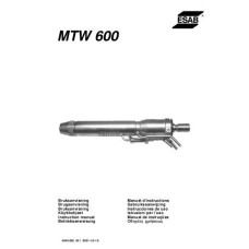 Dīze 1.6mm ESAB MTW600