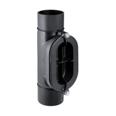 HDPE tīrīšanas veidgabals 90°, ovals d250