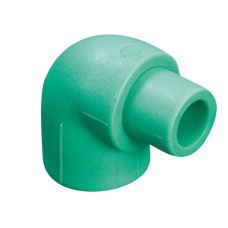 PPR līkums i-ā 90° D20, zaļš