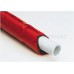 PE-X/AL/PE-X caurule ar izolāciju D32x3.0, sarkana (25m),AL-Cobrapex