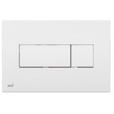 M370  iebūvējamas skalojamās kastes poga, balts - spīdīgs