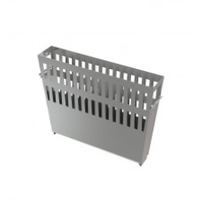 Smilšķērāja spainis nerūsējošs tērauds AVZ-P012