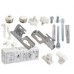 Pievienojumu komplekts radiatoram (3 stiprin.,atgais,korķis) 658402
