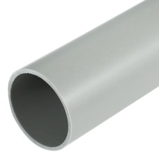 Caurule taisn. D25 TRU25 UV melna 3m .750N