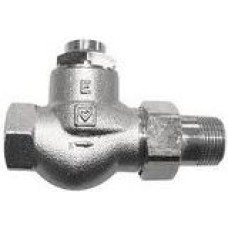 Atpakaļgaitas vent. ar zemu pretest., taisns 1/2"