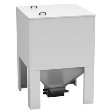 Granulu tvertne EcoSmart 1300kg/1840litri + apr.