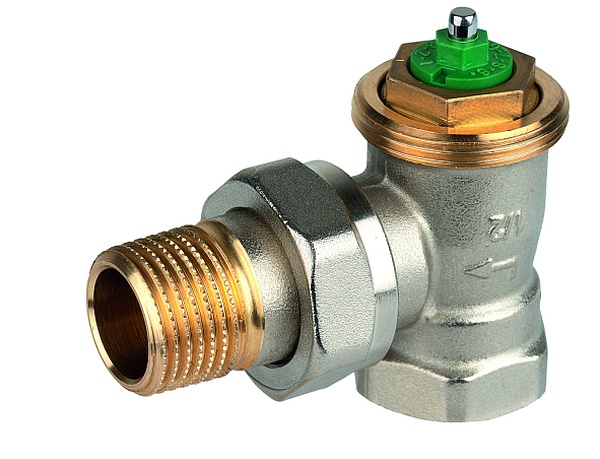 HONEYWELL Termostata ventīlis 1/2" stūra LX-tips